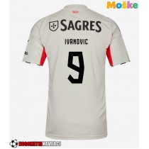 Moške Nogometnih dresov Benfica Franjo Ivanovic #9 Gostujoči 2025-26 Kratki rokavi